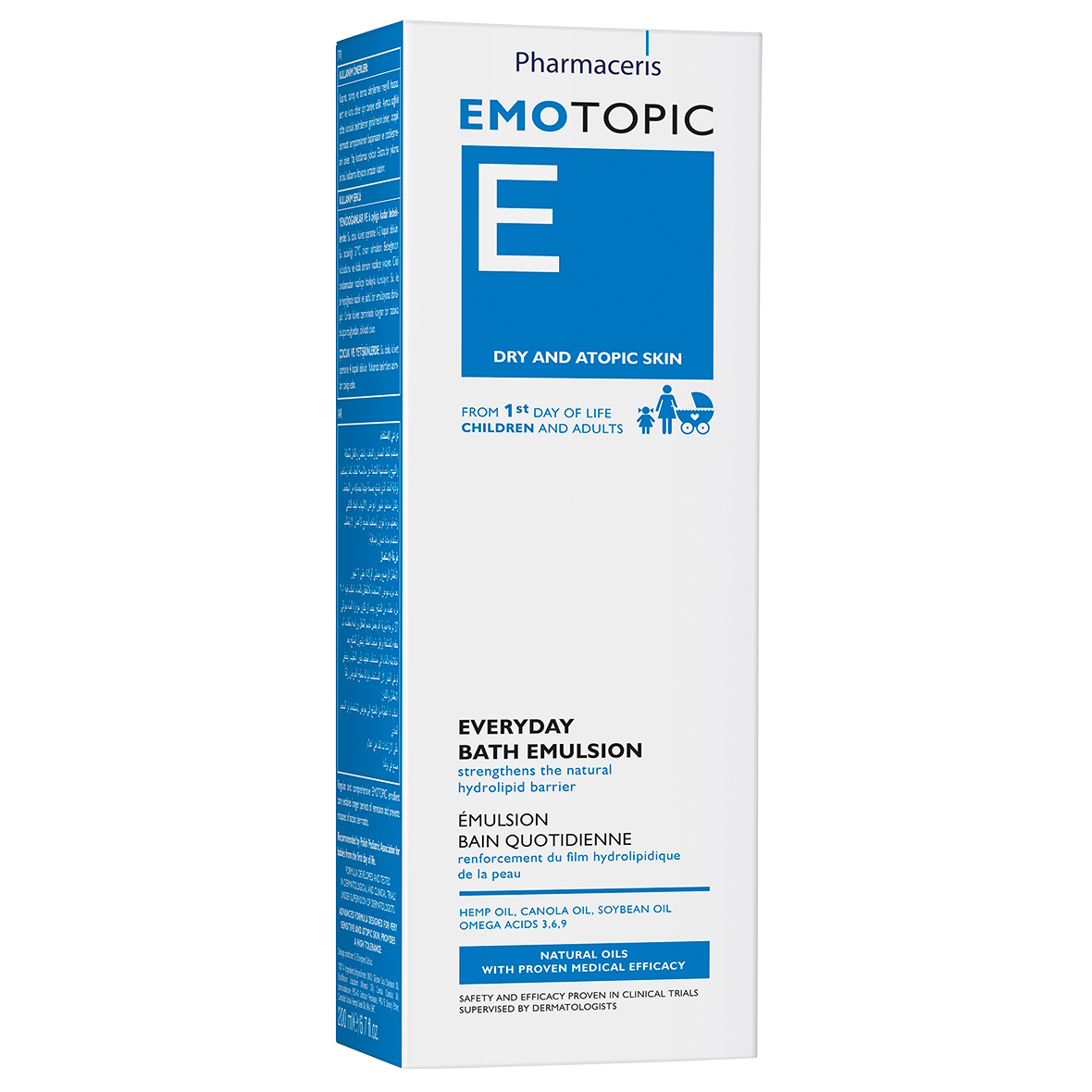 Pharmaceris E EMOTOPIC fugtgivende bade emulsion til daglig vask