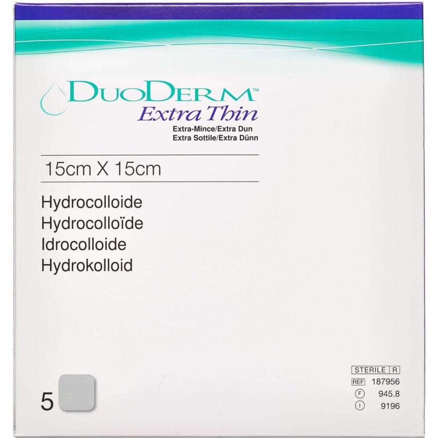 Duoderm Ekstra Tynd 15 x 15 cm