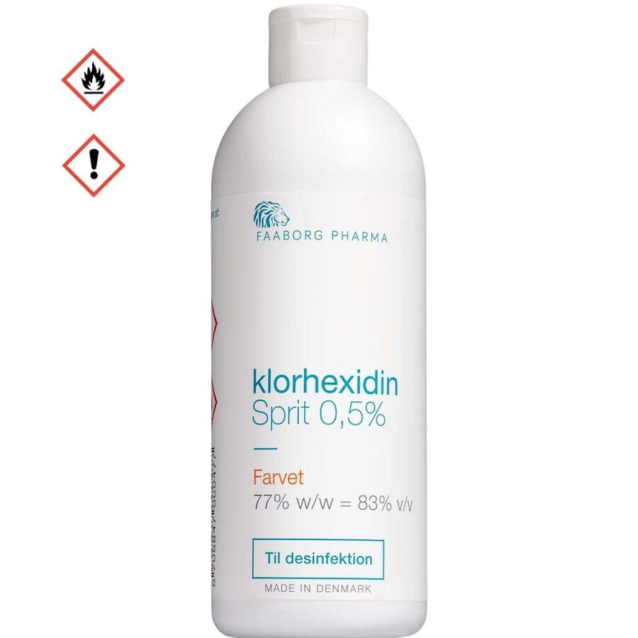 Faaborg Pharma Klorhexidin sprit farvet 0,5 %