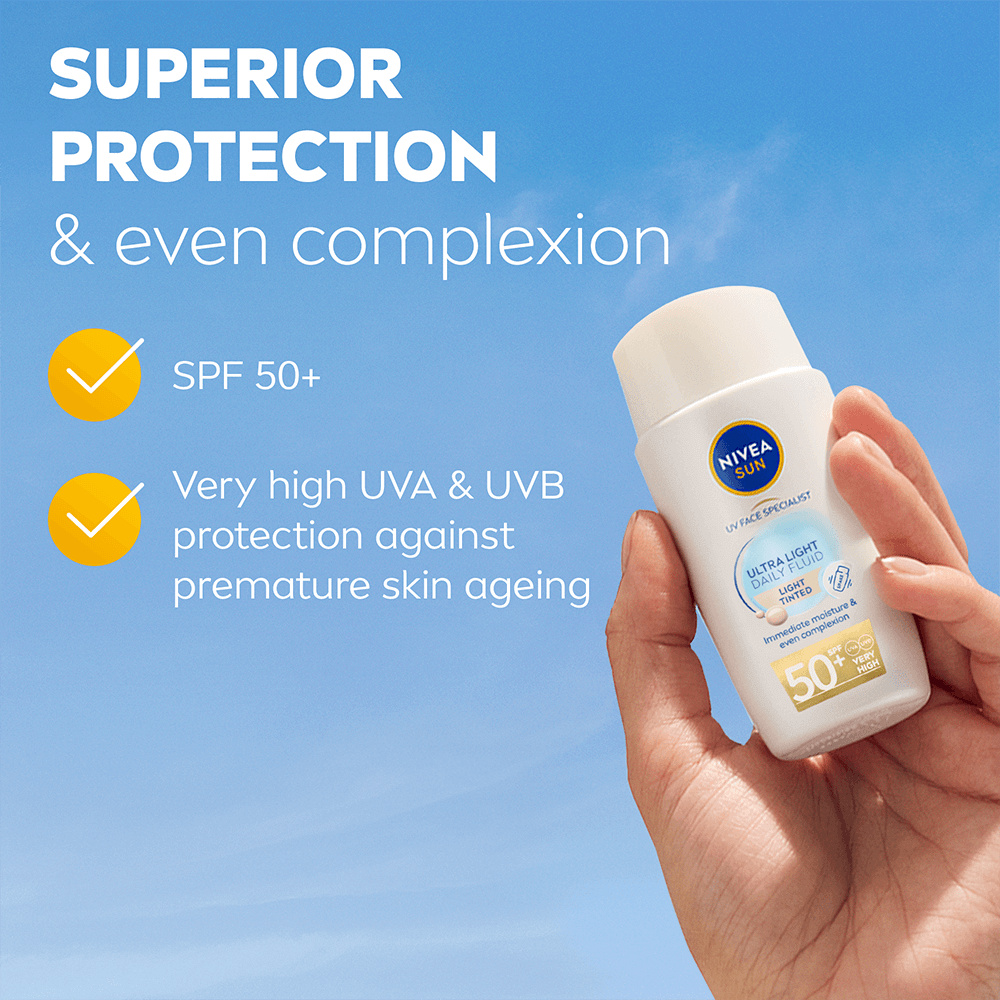 NIVEA Daily Fluid Light Tinted SPF 50+