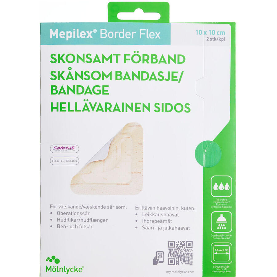 Mepilex Border Flex 10 x 10 cm