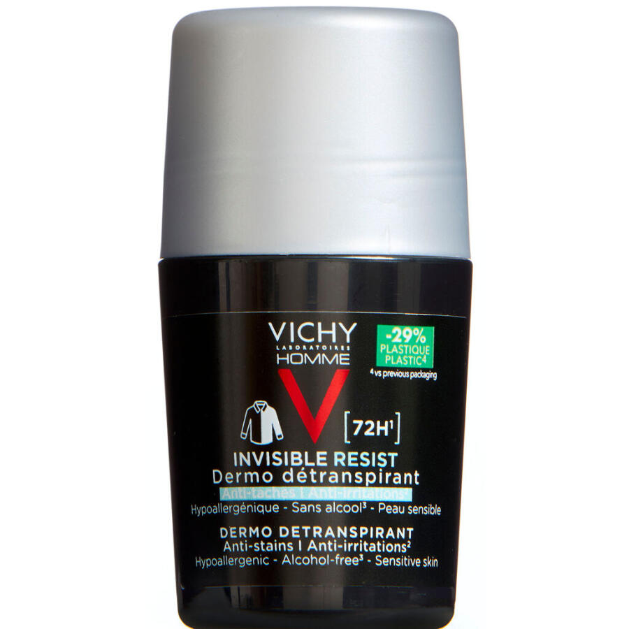 Vichy Homme Invisible Resist 72H Roll-On