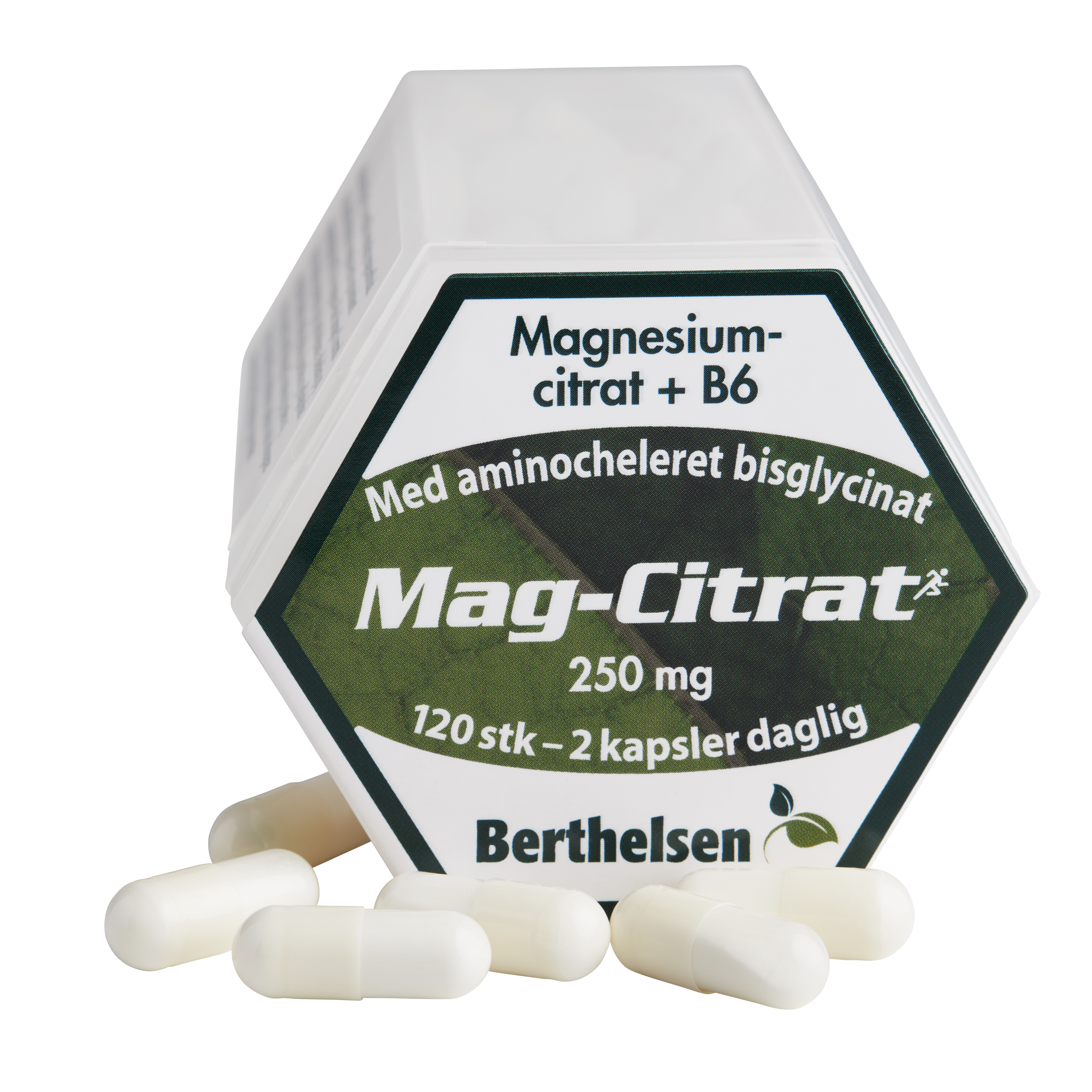Berthelsen Mag-Citrat kapsler