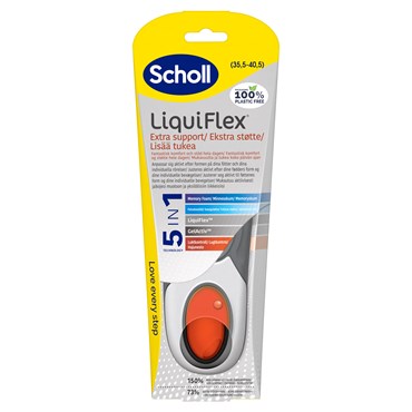 Scholl Insoles Liquiflex Extra Support Str. S