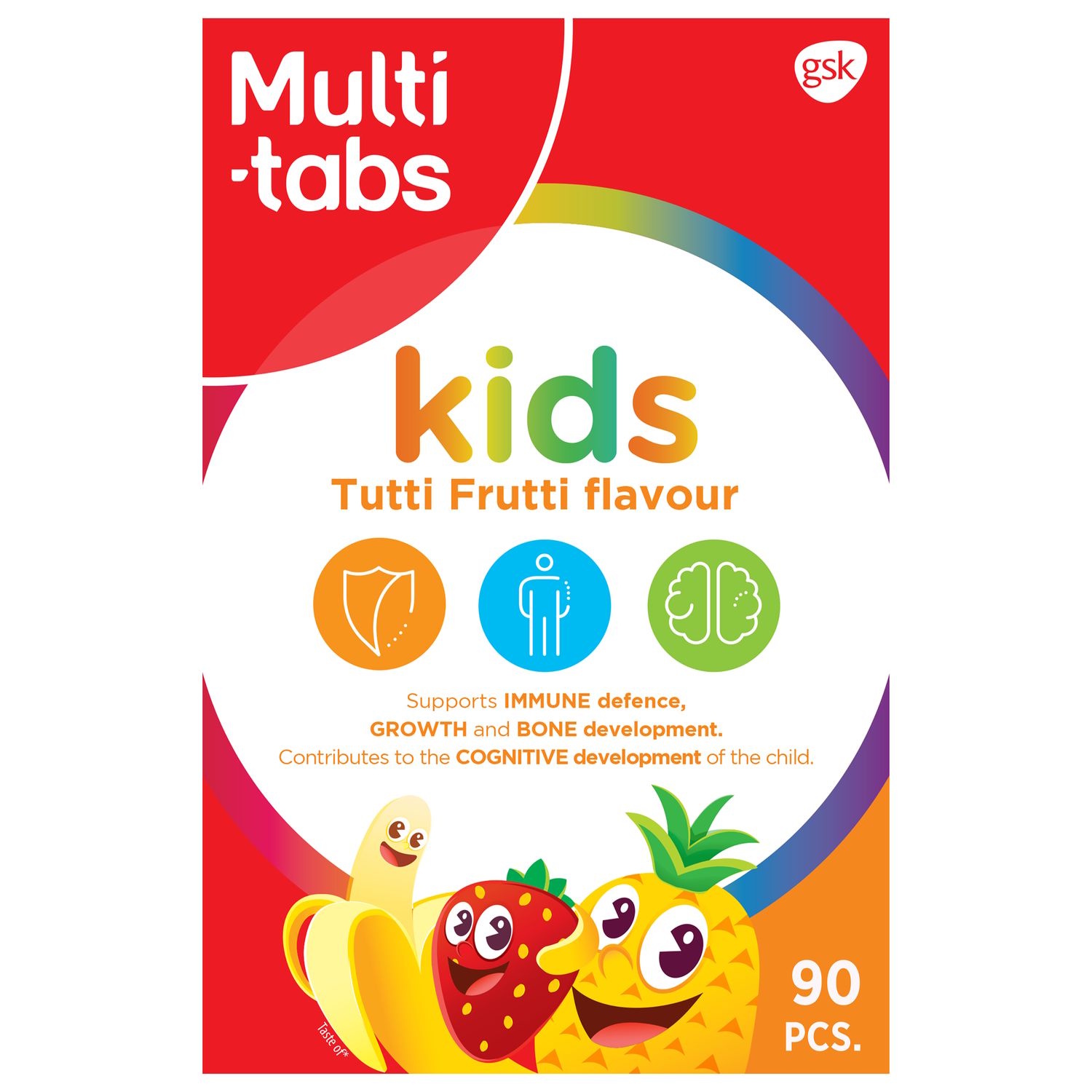 Multi-Tabs Kids Tutti Frutti