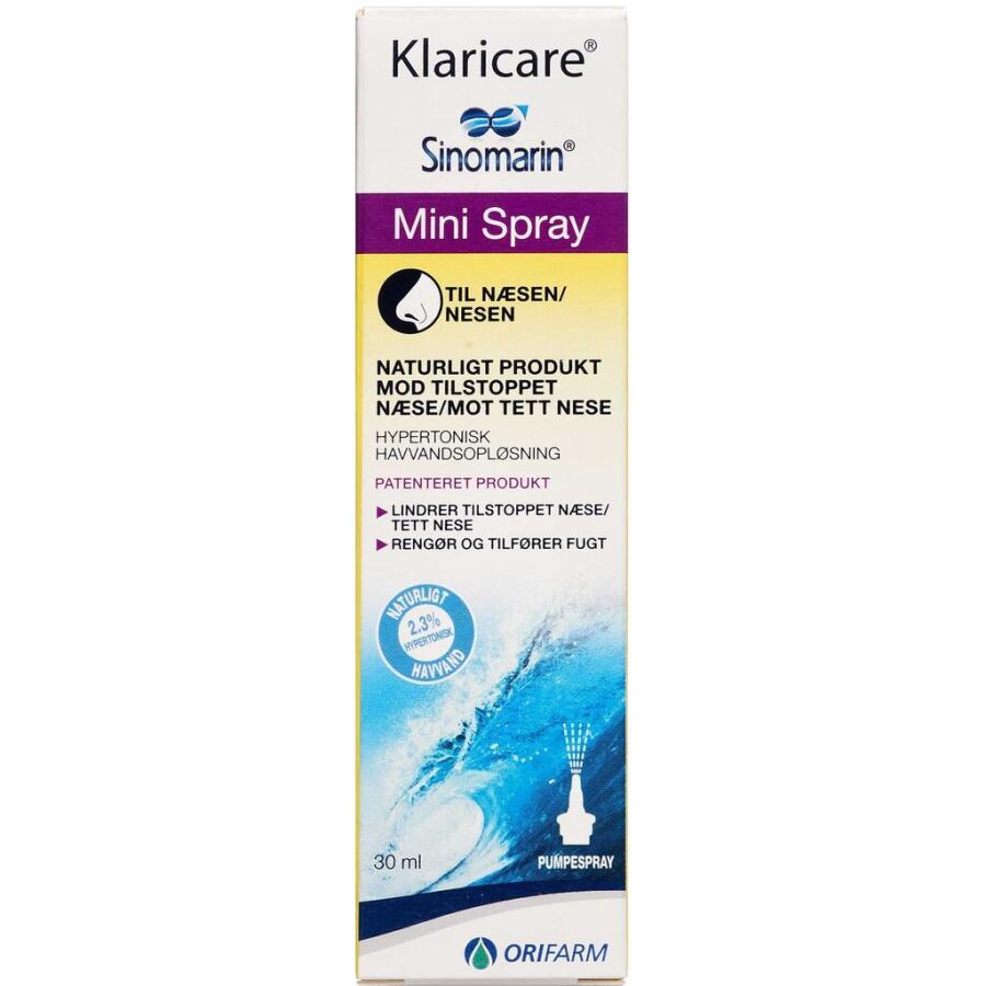 Orifarm Klaricare Næsespray Mini