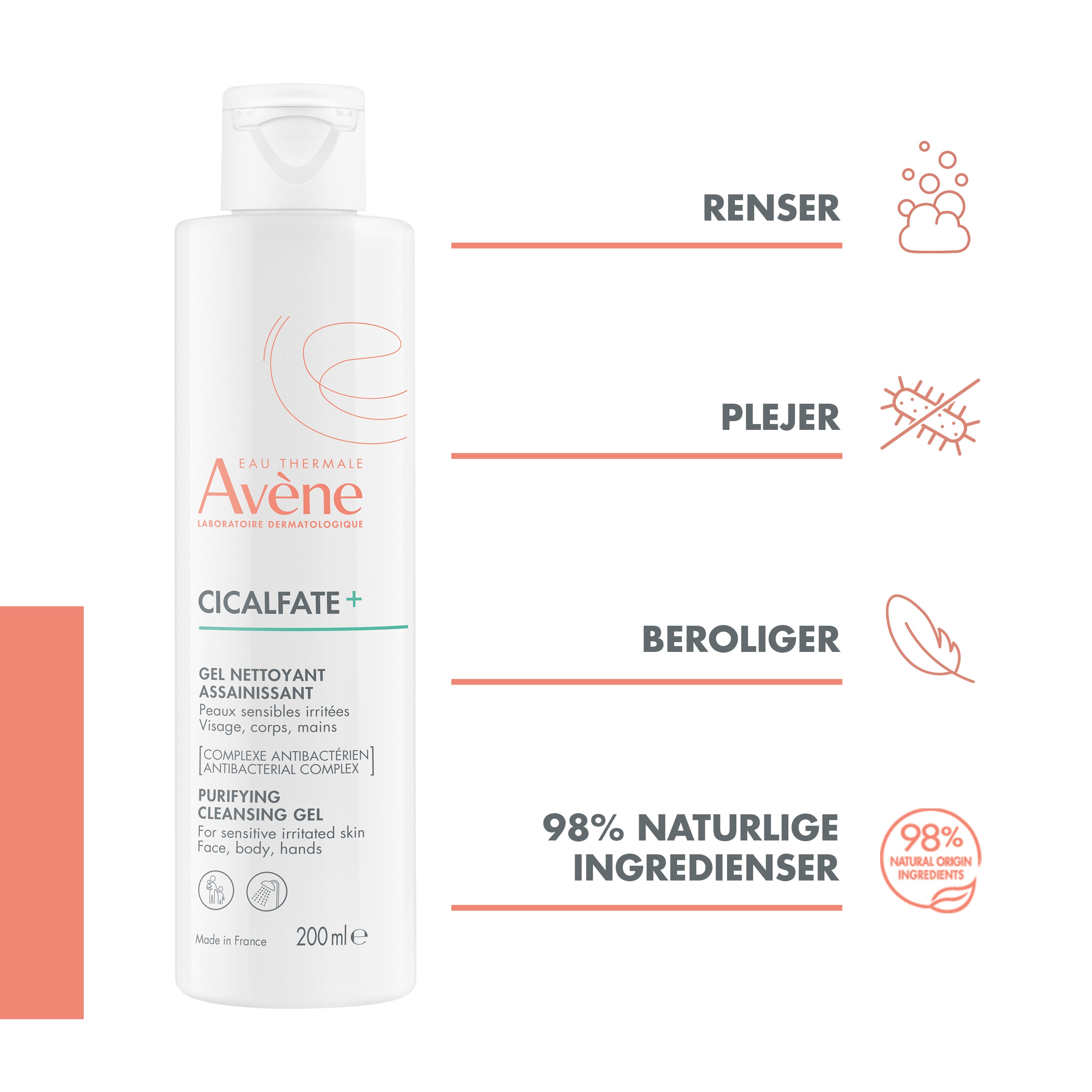 Avène Cicalfate+ Purifying Foaming Gel