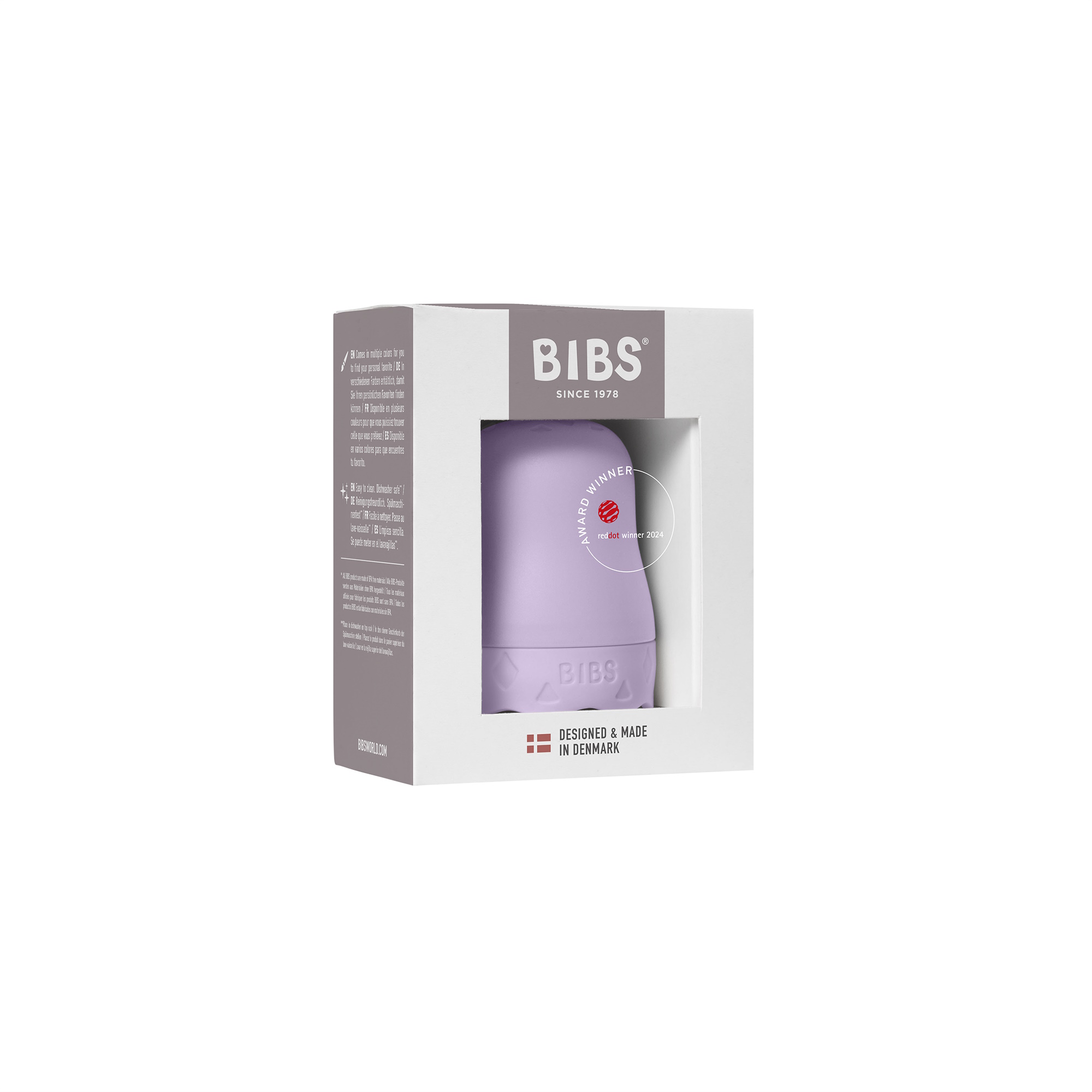 BIBS Baby Bottle Cap Boheme Violet Sky