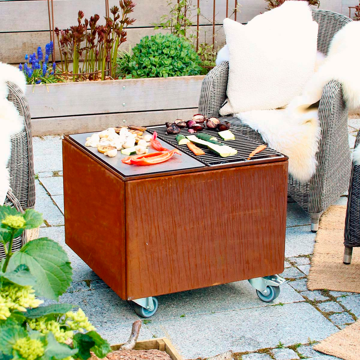 Land Fire – Stegeplader til bålfade