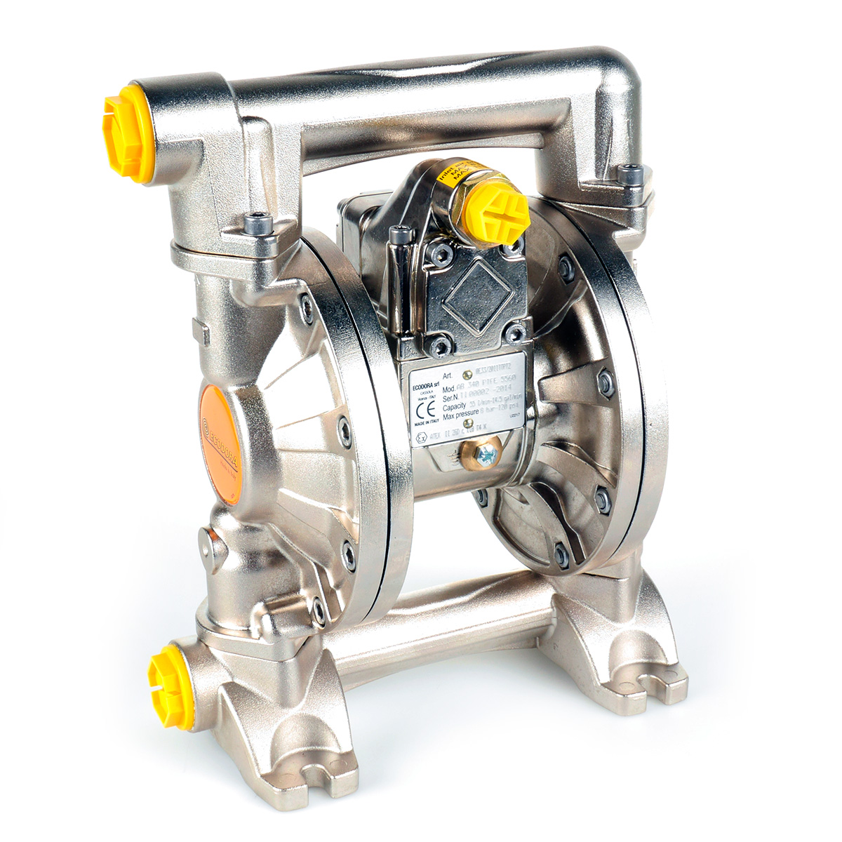 Membranpumpe 3/4", 55 L/min. fra Ecodora 