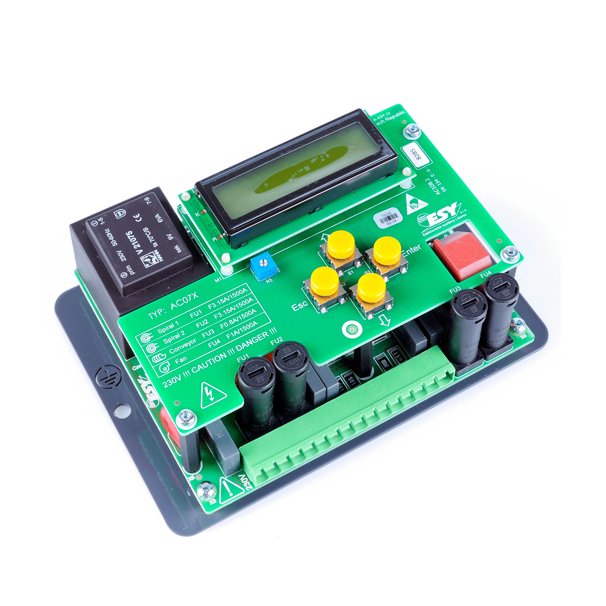 Styreenhed til ATMOS pillefyr