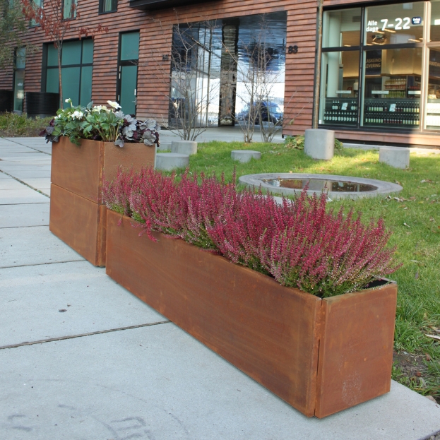 Land Classic højbed i rust 25x120