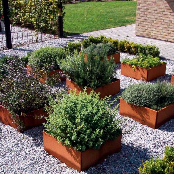 Land Classic højbed i rust 40x40