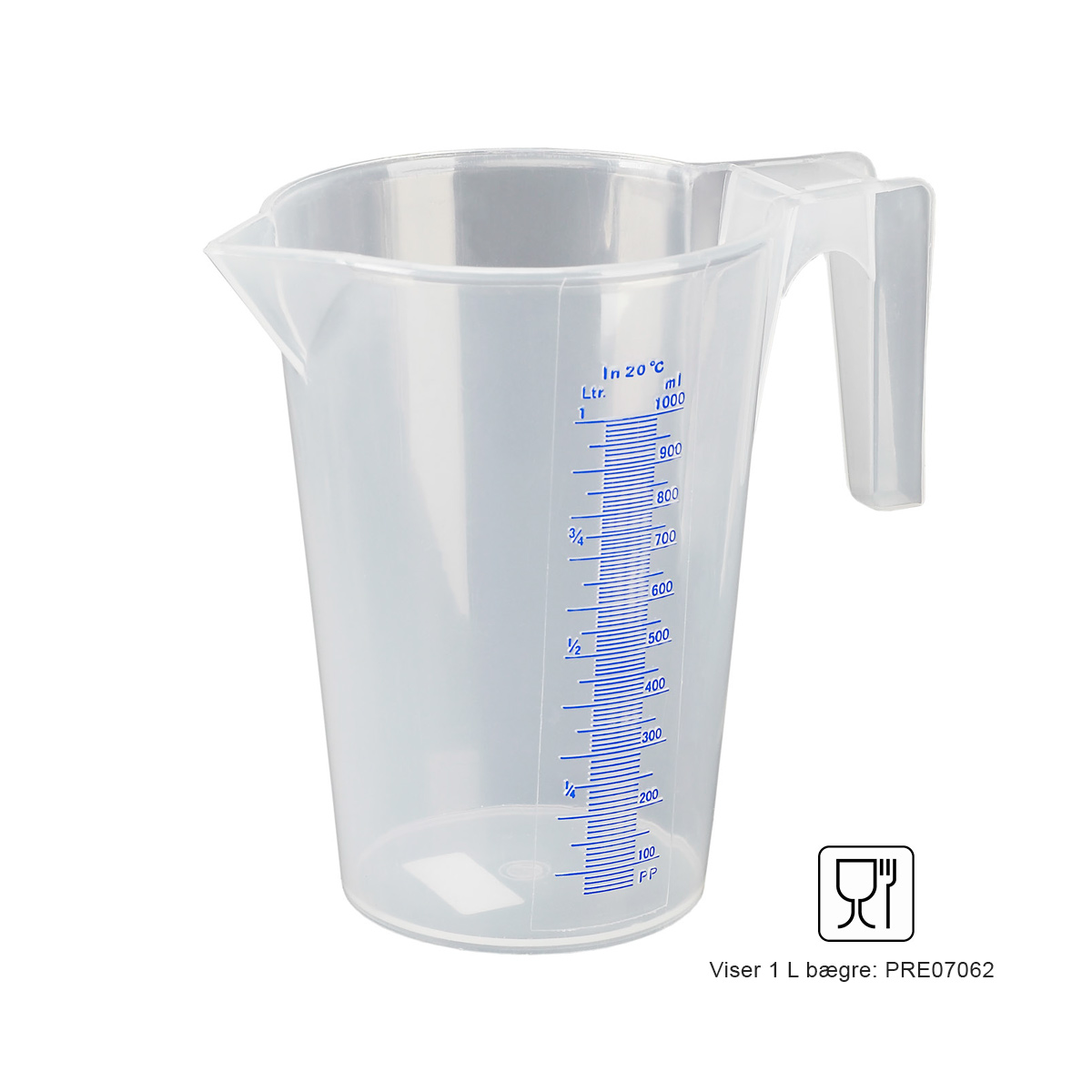 Målebæger til olie og syre