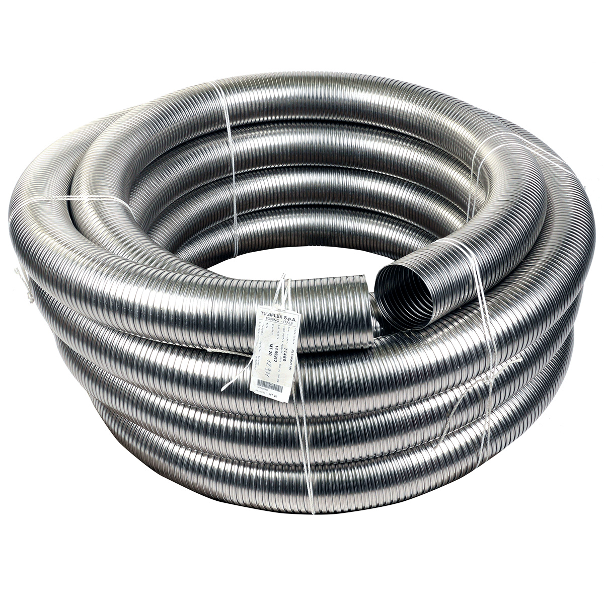 Rustfri AISI 304 kornslange, upakket