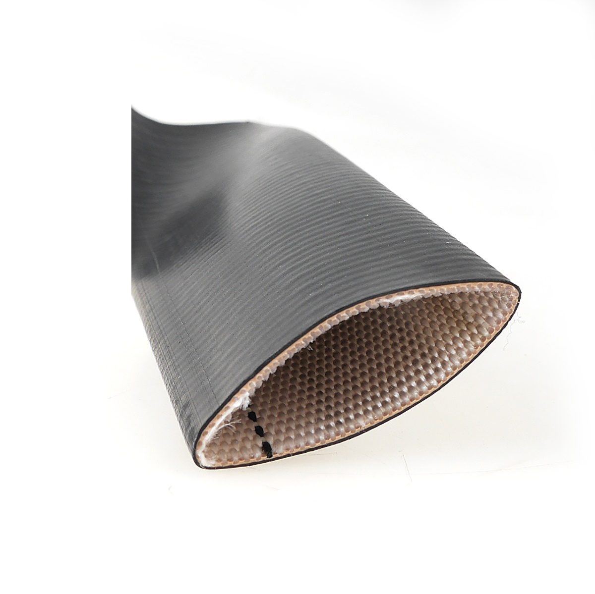 Fladliggende kabelbeskyttelsesslange