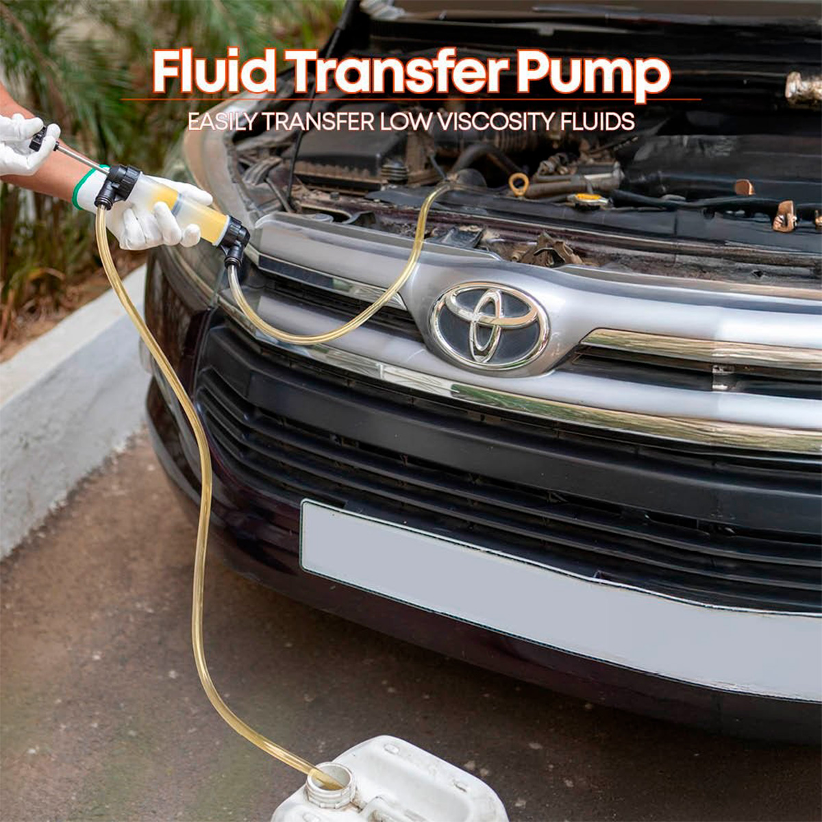 Overførselspumpe til luft og væsker