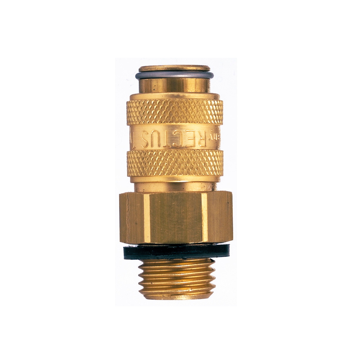 Trykluftkobling RECTUS Serie 21 - messing