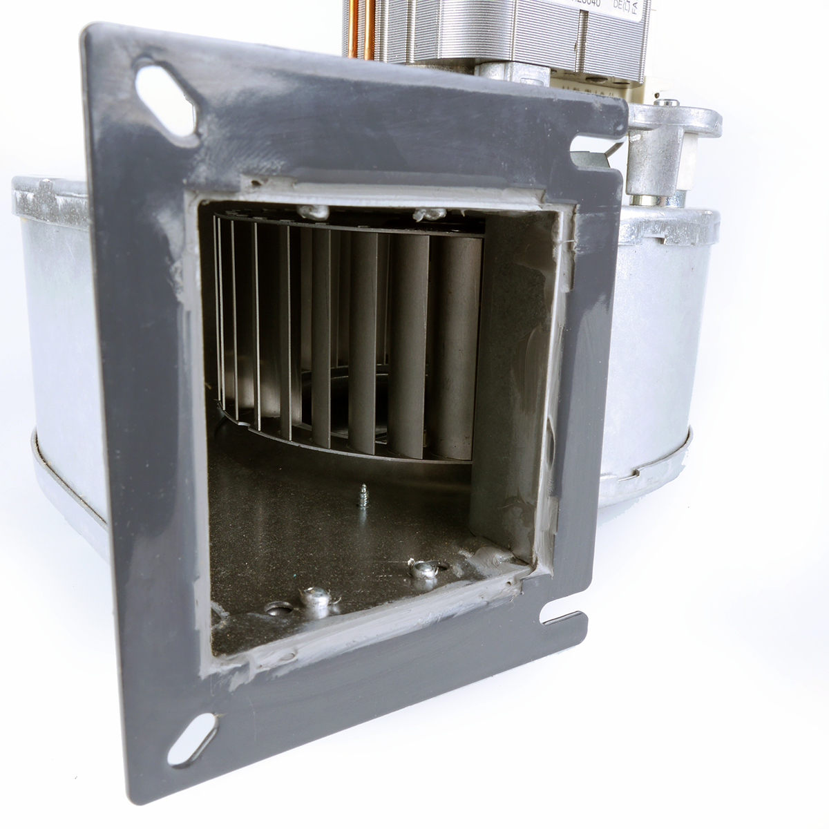 Blæser inkl. spjæld og omdrejningssensor 