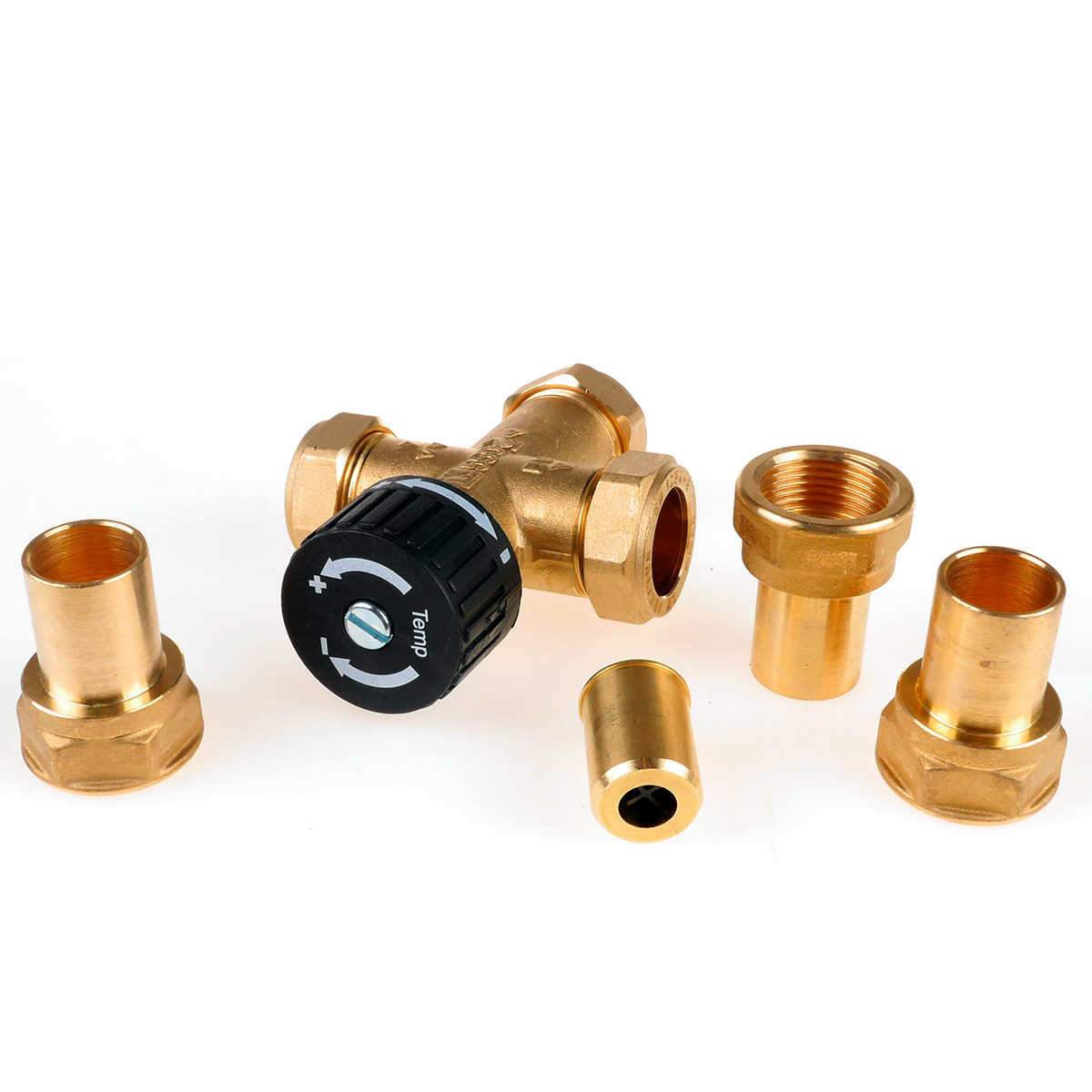 Blandeventil - Skoldningssikring