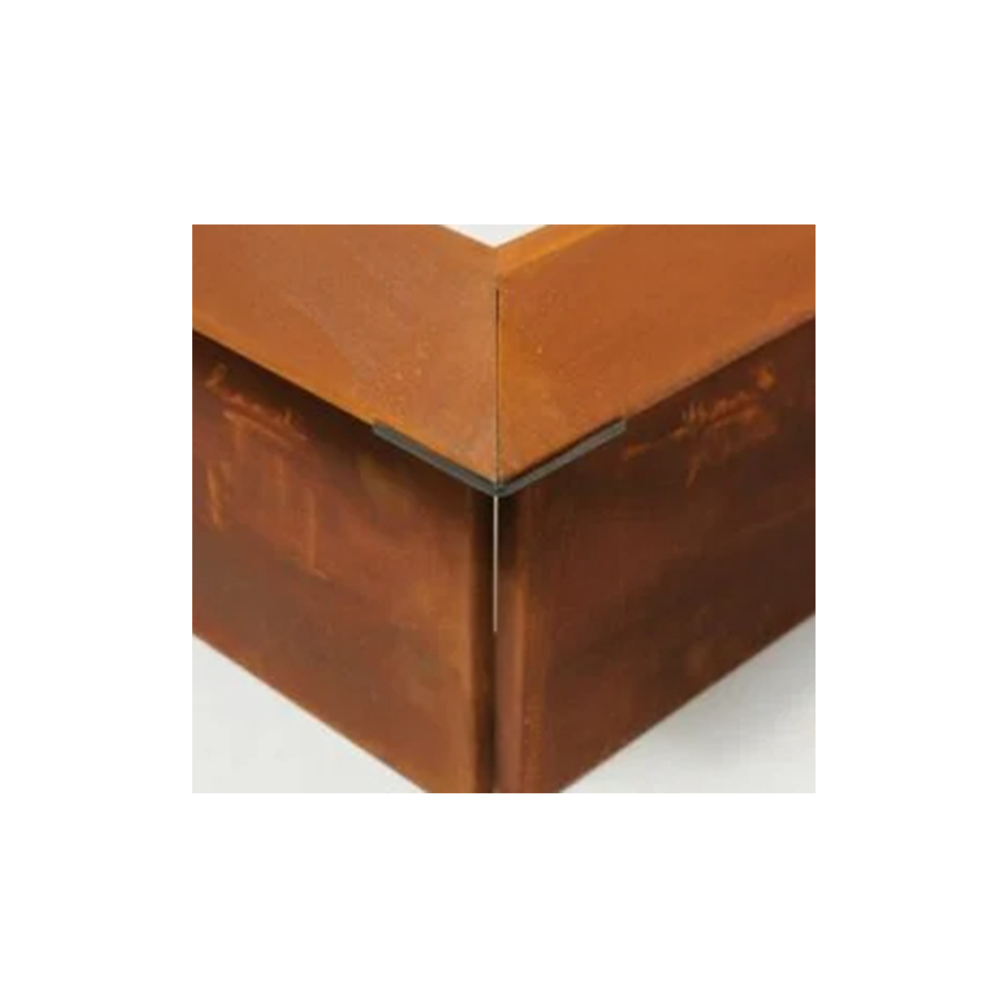 Hjørnebeskytter til Classic højbedei rust