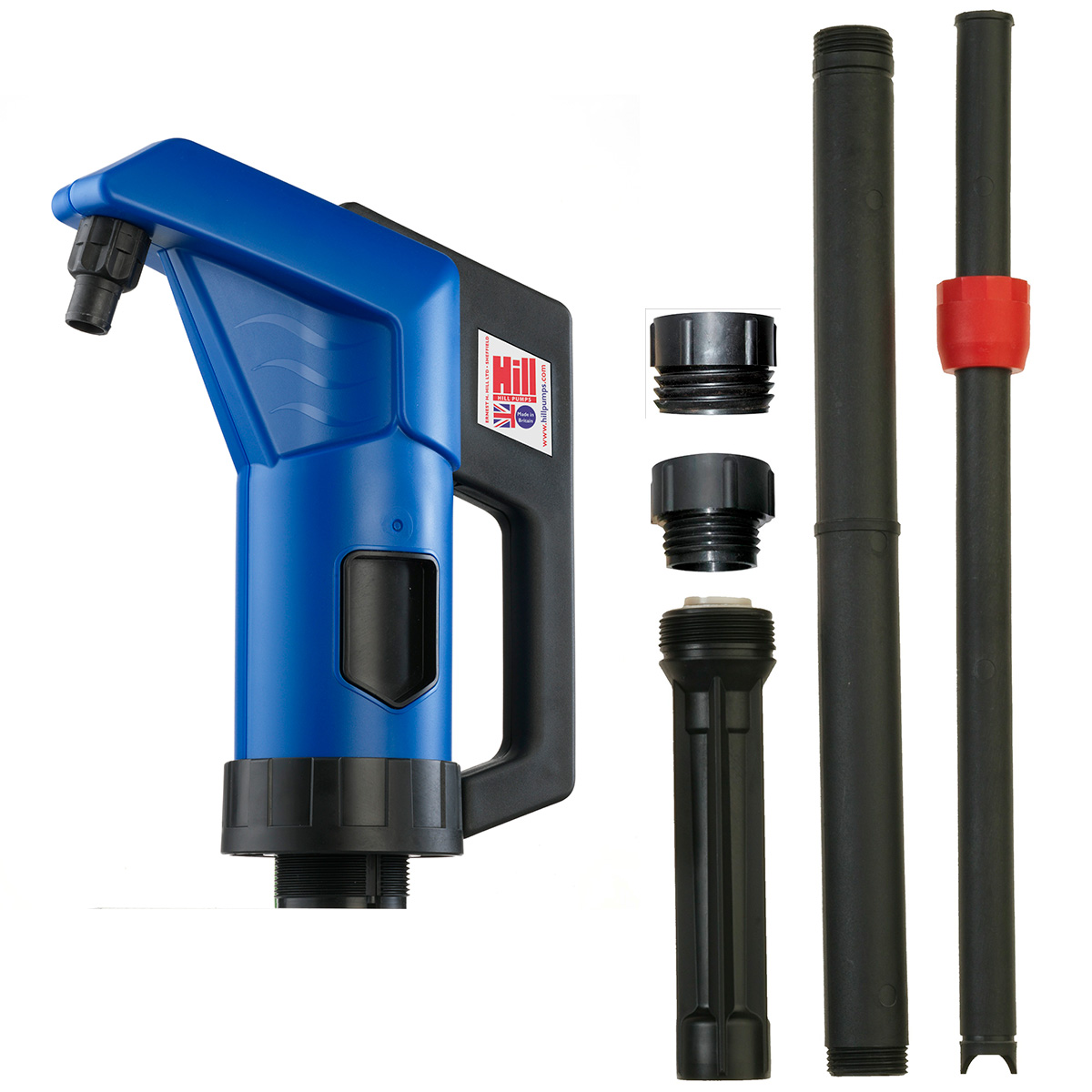 Hill Kemihåndpumpe til 1/4 og 1/1 tromle