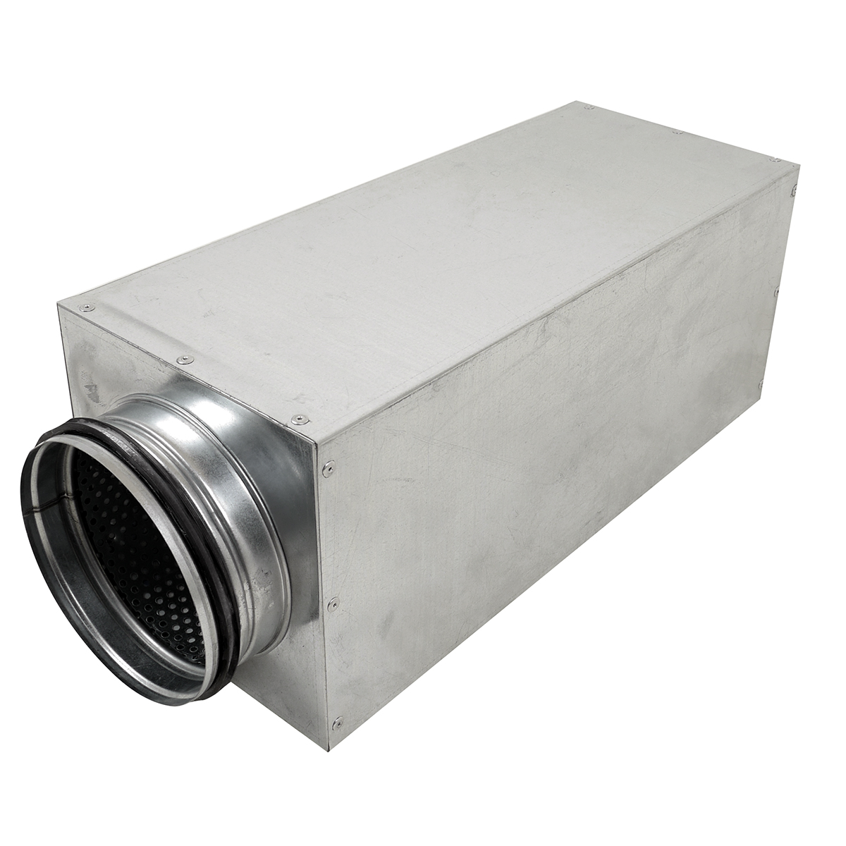 Lyddæmper firkantet 25 mm