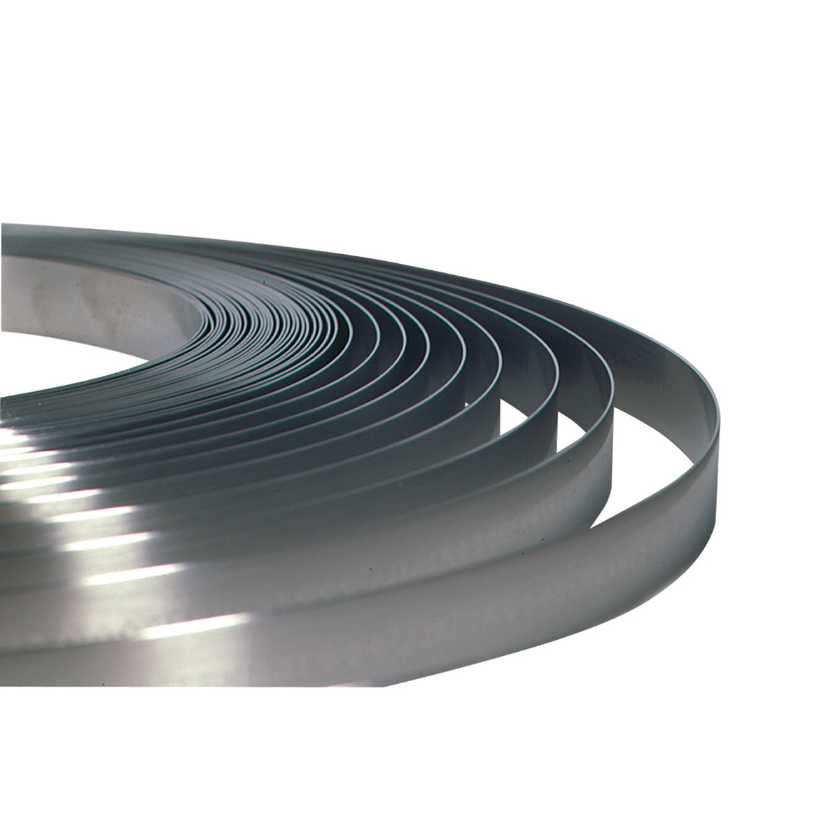 Bandimex endeløse spændebånd i rustfrit/syrefast stål.