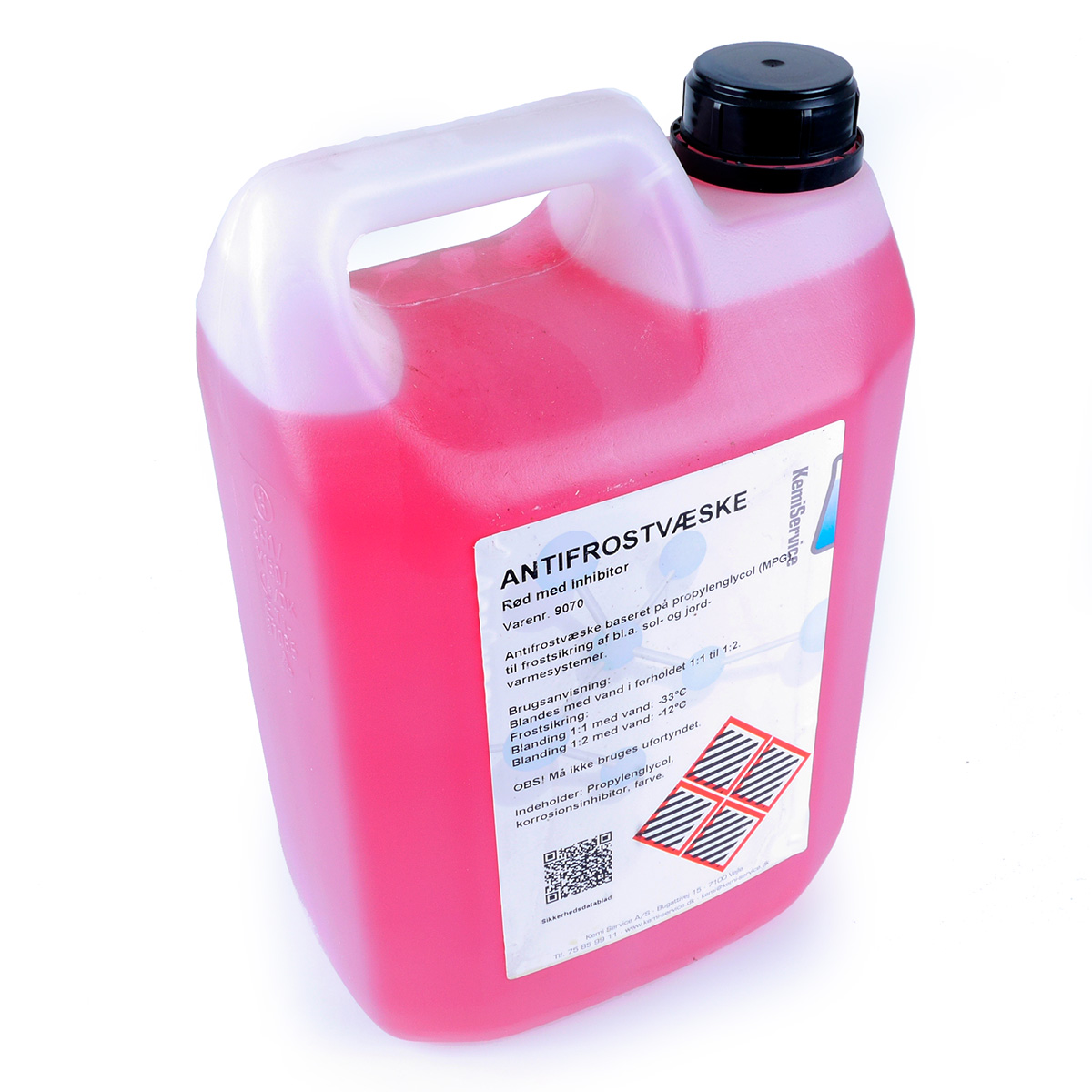 Propylenglykol solfangervæske