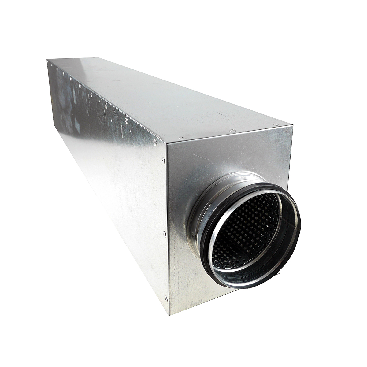 Rektangulær lyddæmper 50 mm