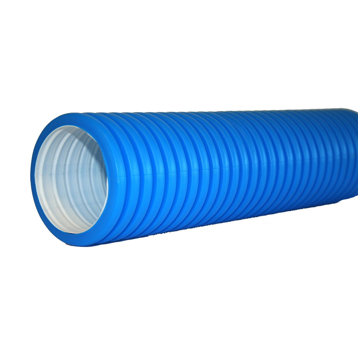 Flexrør til ventilationsanlæg, antibakteriel, blå