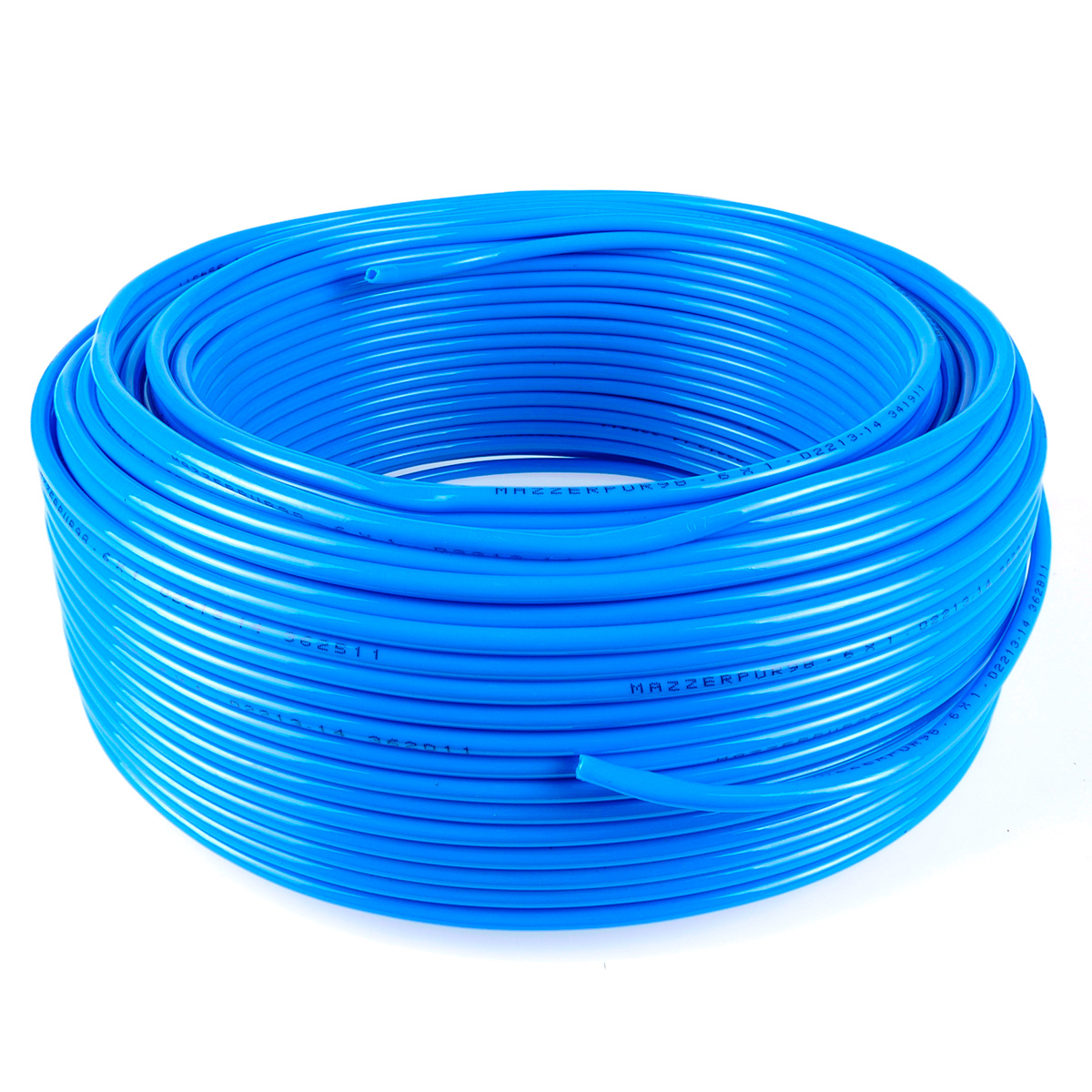 PUR - Trykluftslange, blå