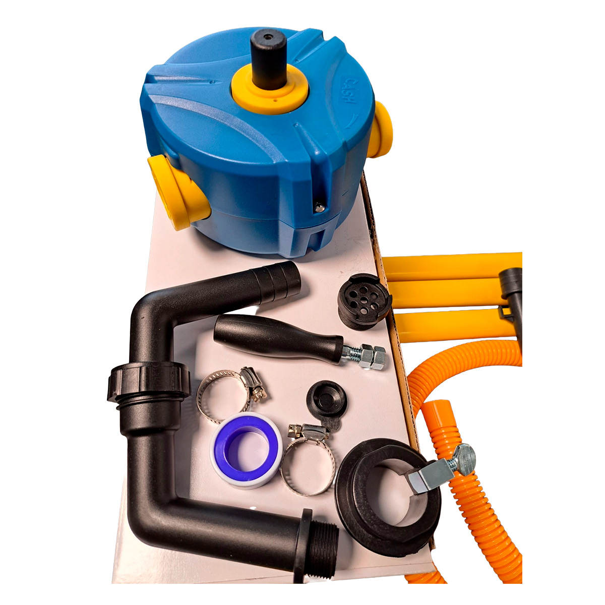 AdBlue PP rotationspumpe - blåt hus