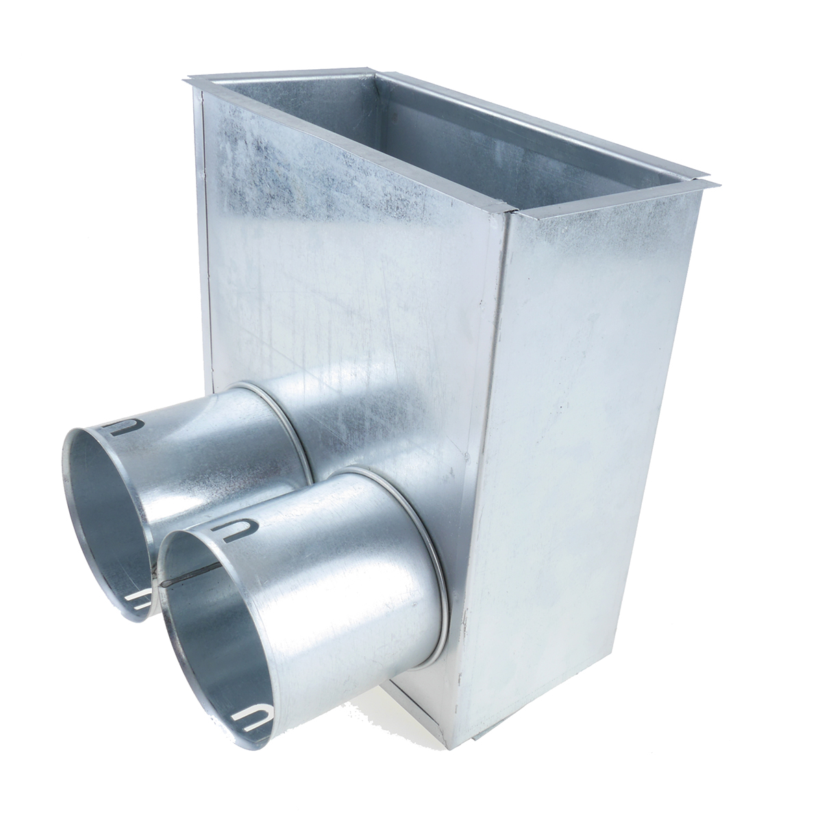 TriaAir Gulvboks - 2 muffer ø75 H130 