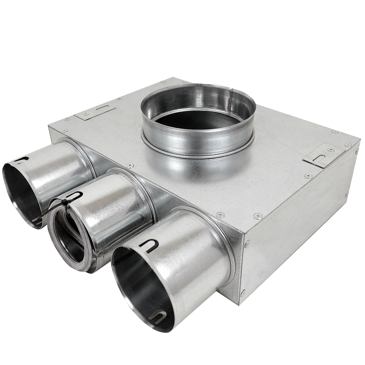 TriaAir fordeler, vinkel ø125 - 3 muffer