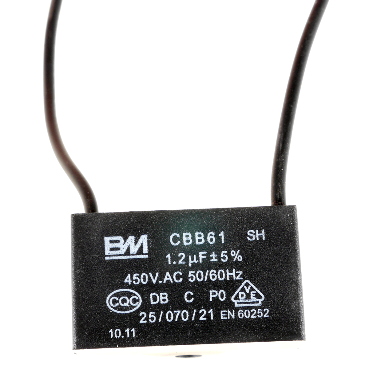 Startkondensator til pillefyr