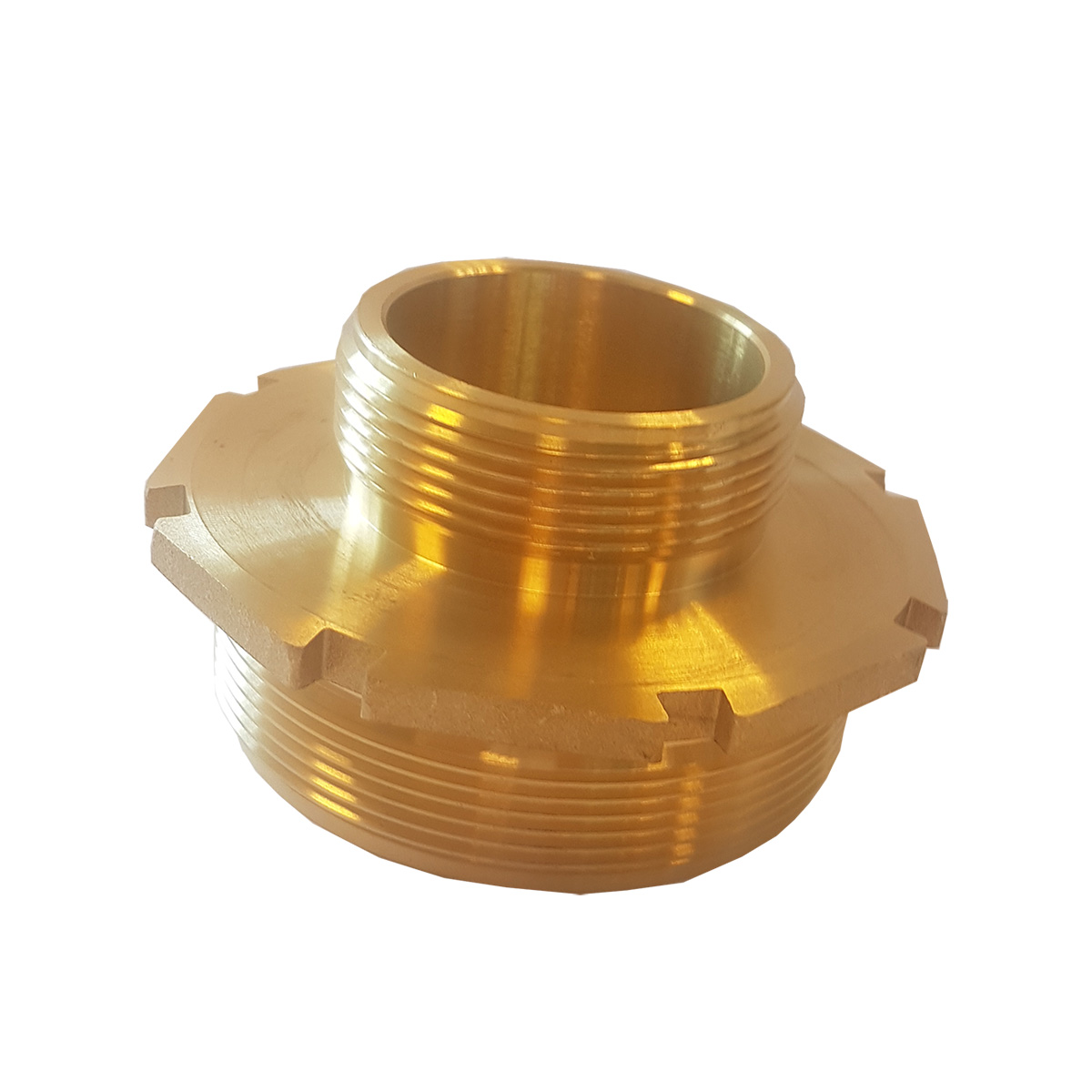 Reduktionsnippel i messing