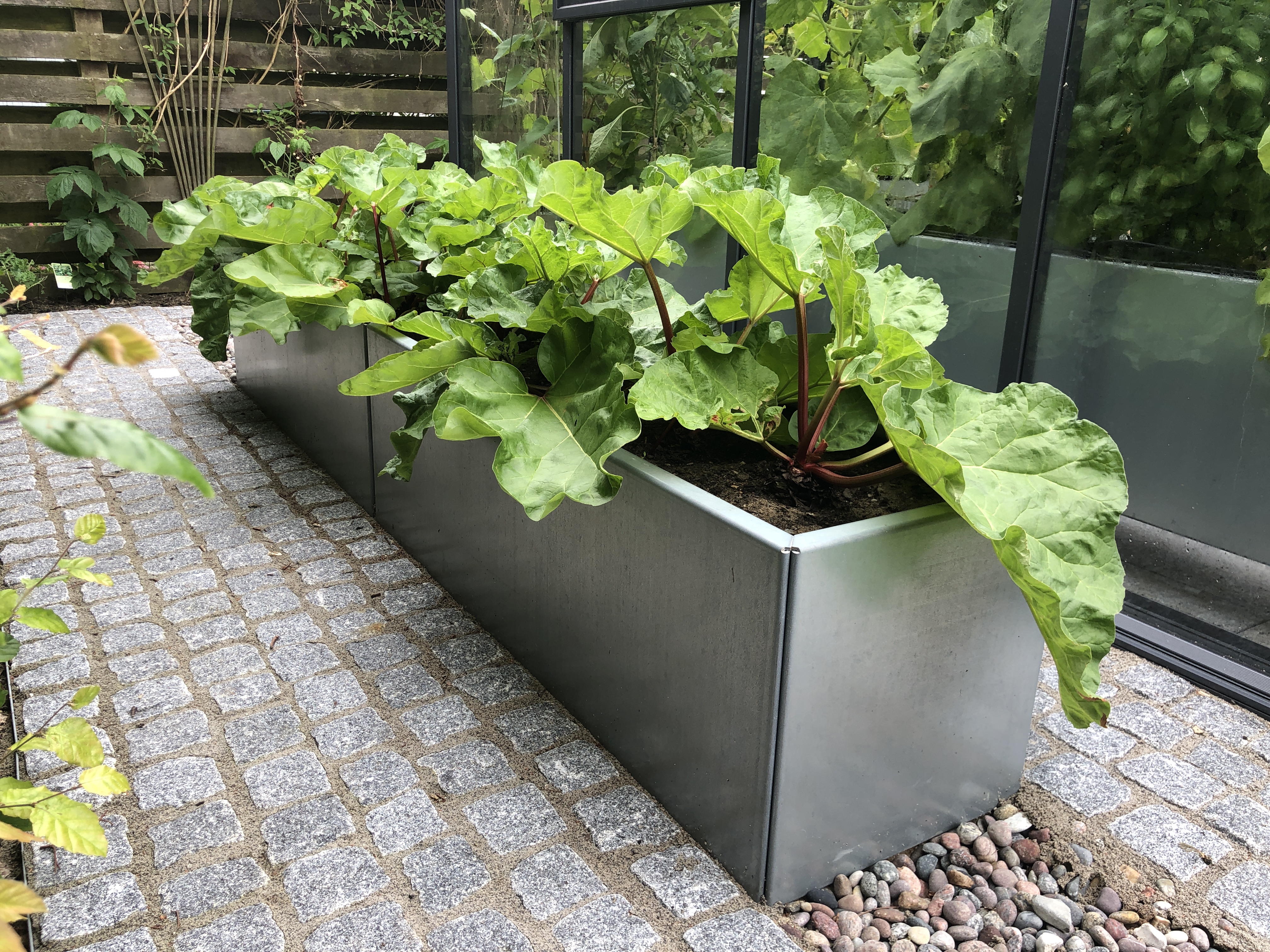 Højbede - Land Modern i galvaniseret stål 40 cm