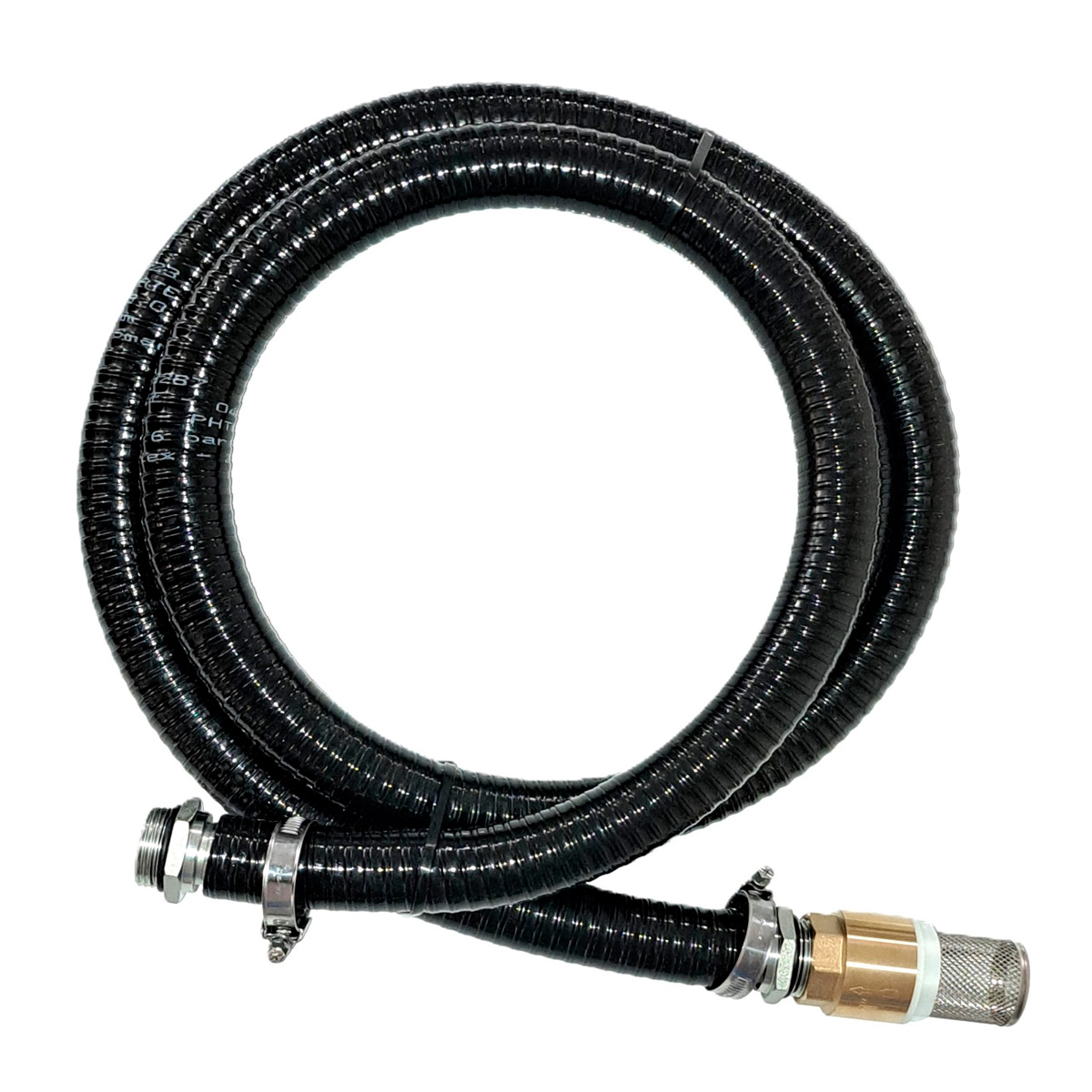 Sugeslange til diesel - blå med koblinger