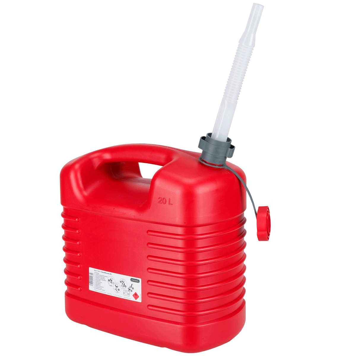 Benzindunk - rød HDPE