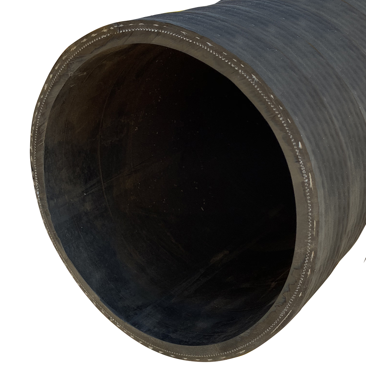 Slam- og gylleslange med spiralfrie muffer