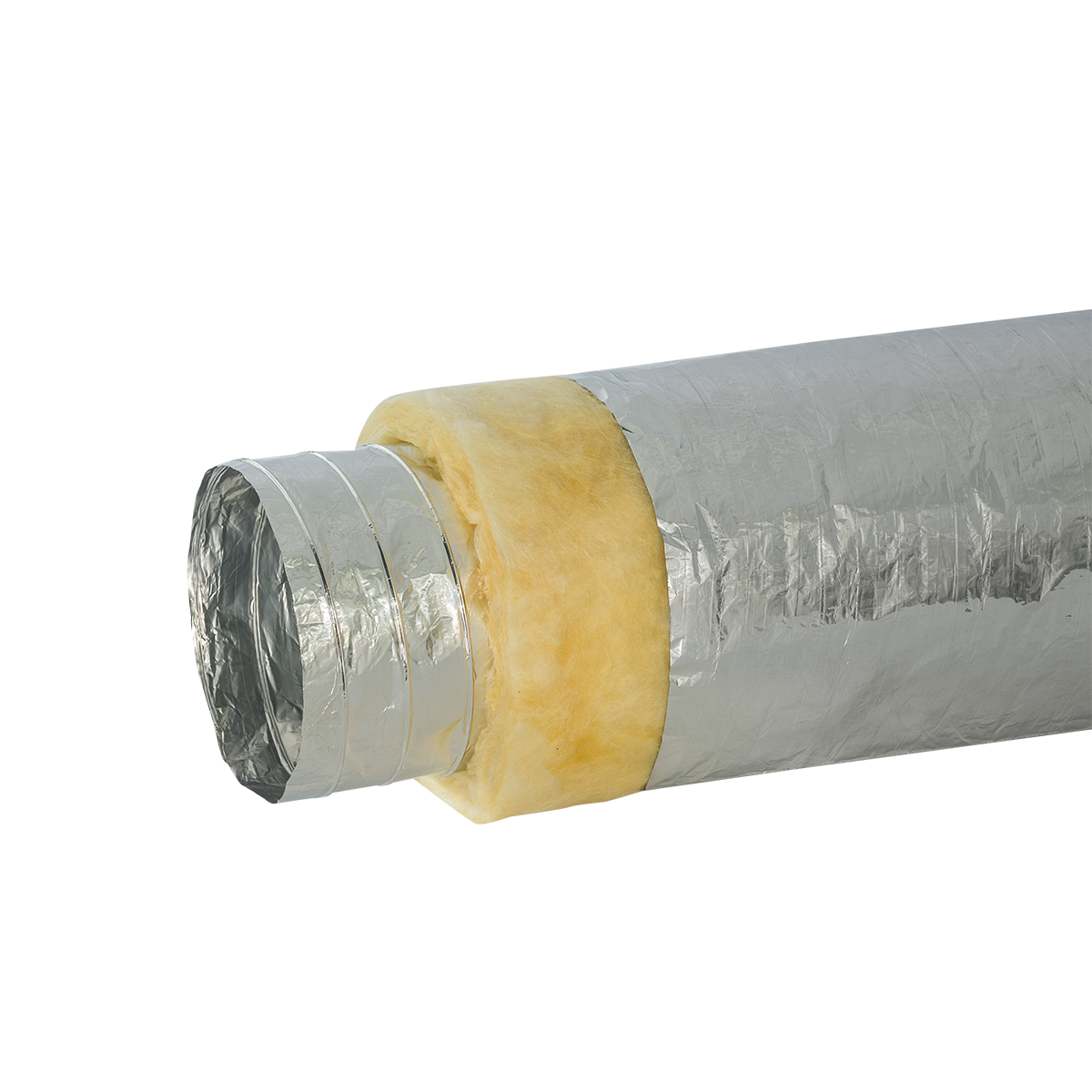 Alu-ventilationsslange til klimaanlæg, 25 mm isolering