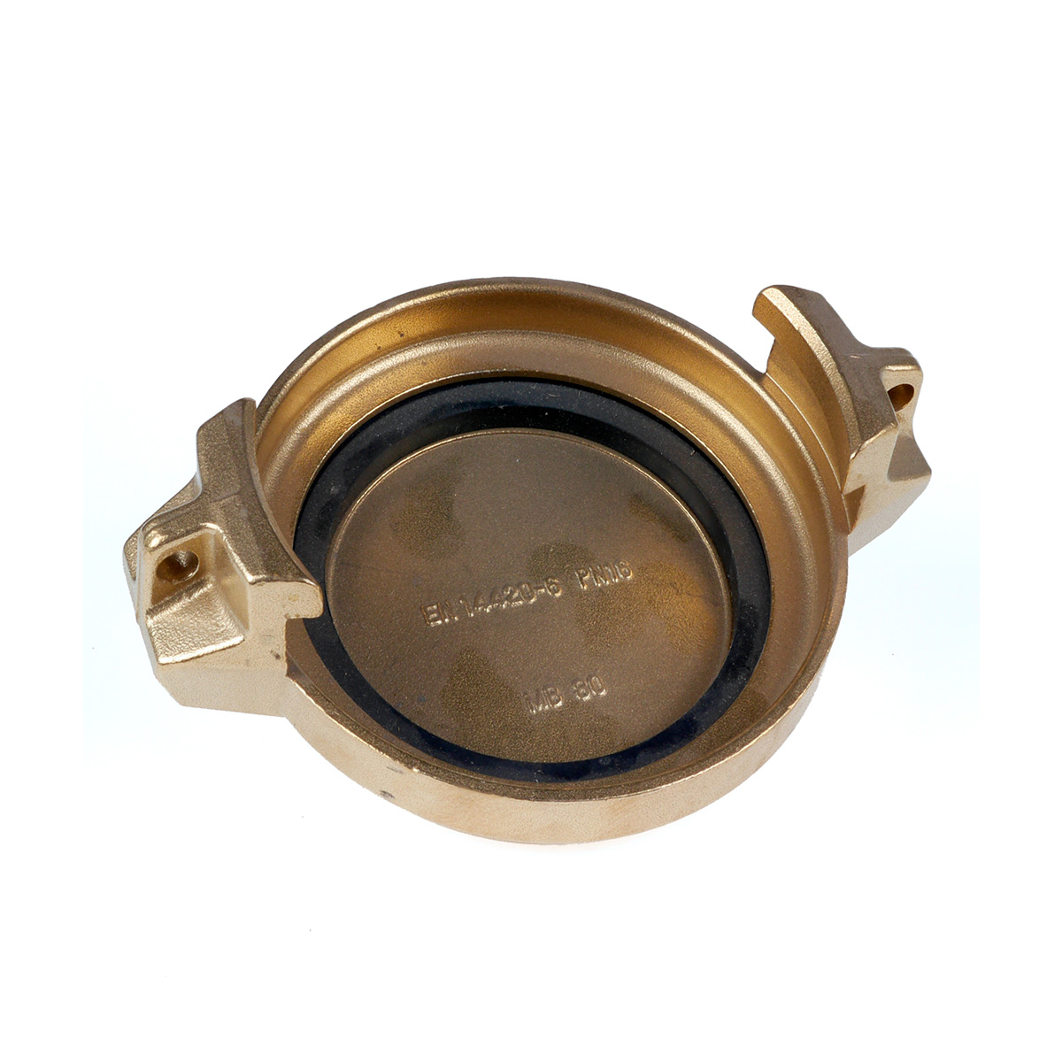 Tankvognskobling MB HUN, slutdæksel, messing