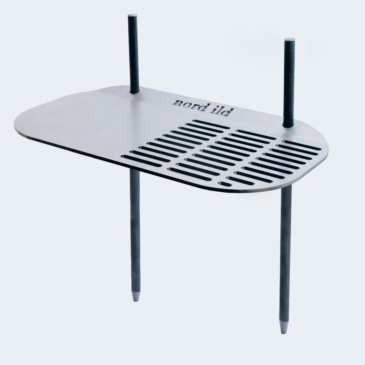 Bålrist stock billede