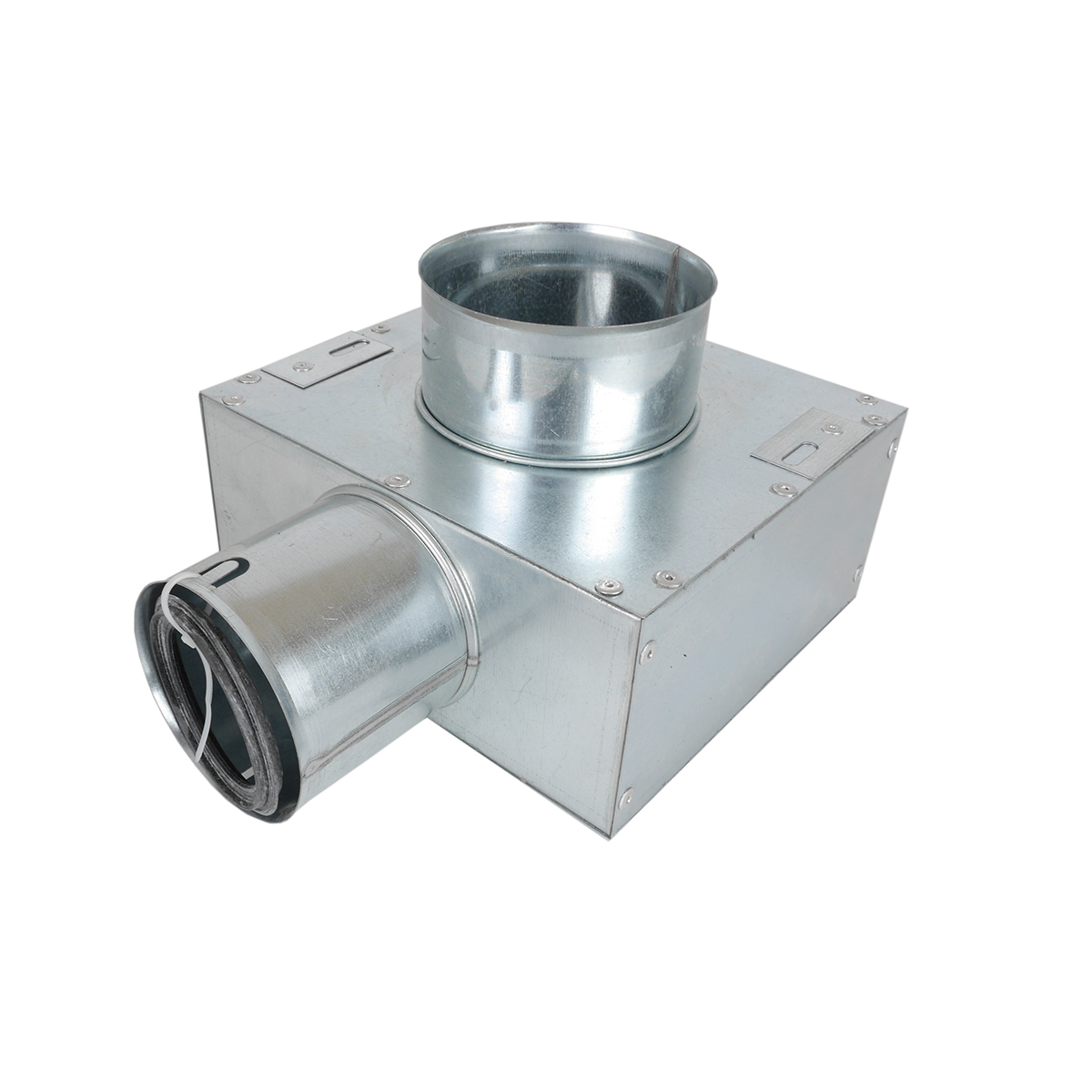 Fordeler, Vinkel ø100, H140 mm - 1 muffe ø75