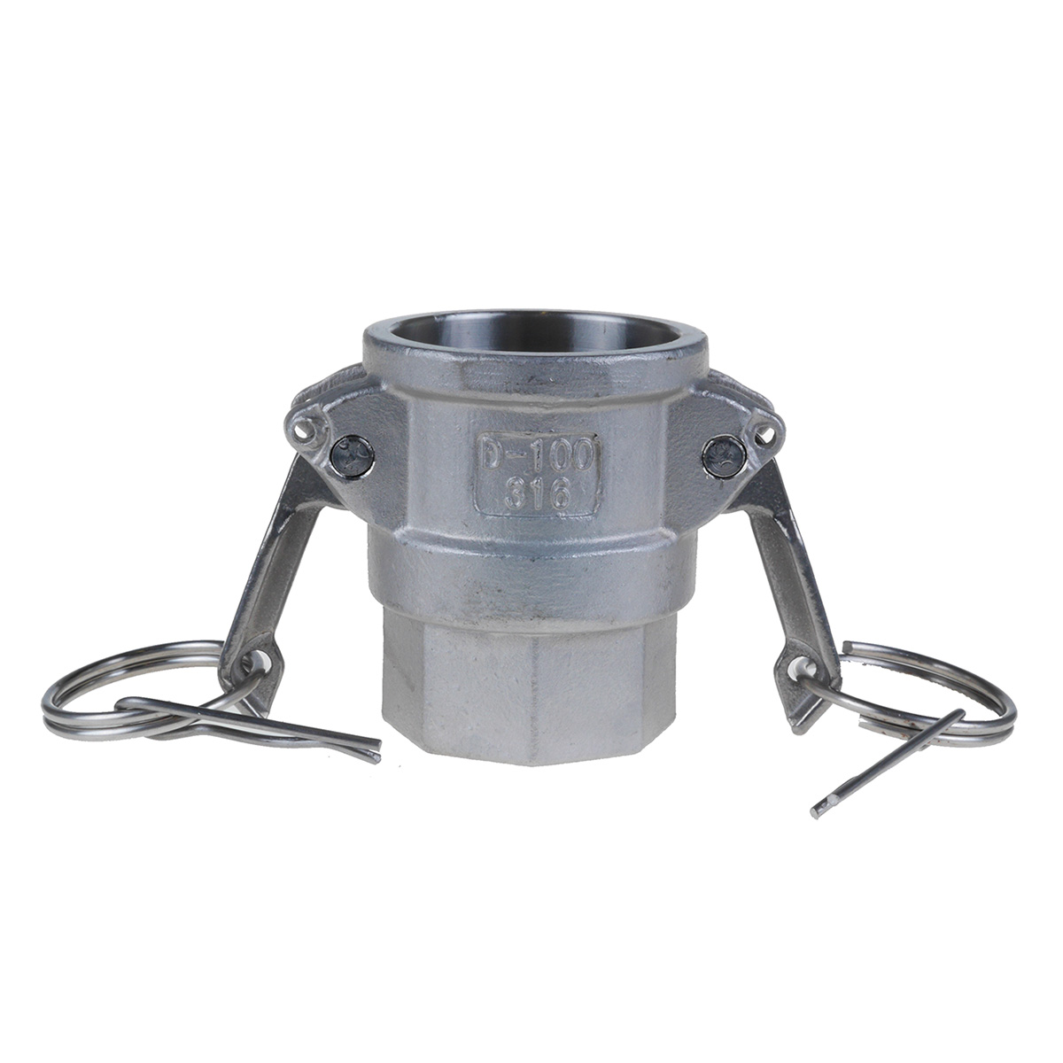 Camlock Kobling type D i rustfrit/syrefast stål