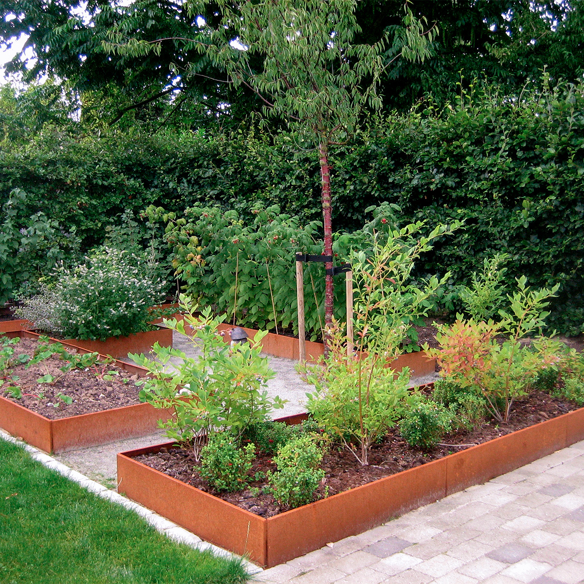 Land Classic højbed i rust 120 cm