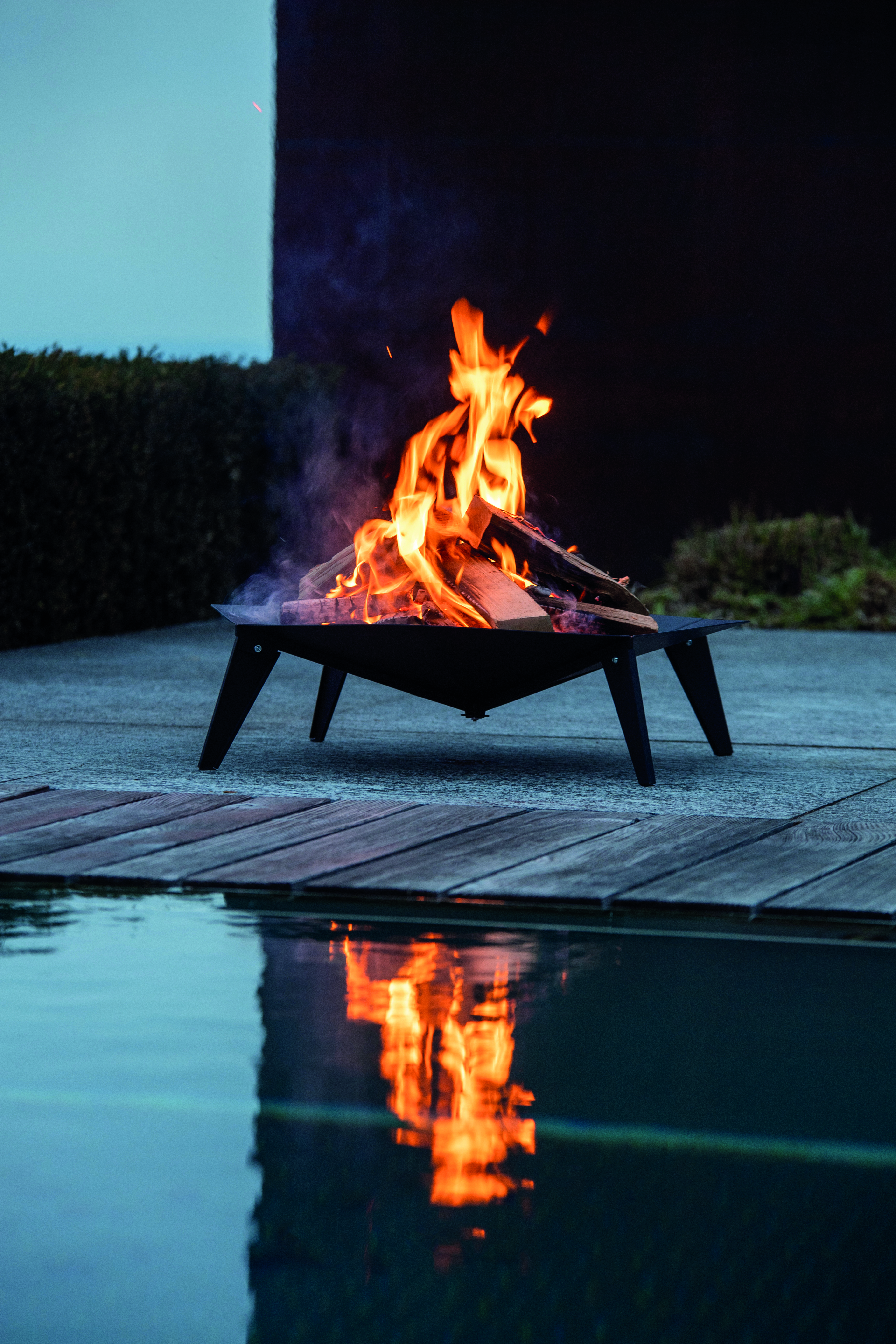 Eldfat på ben ALBA miljöbild