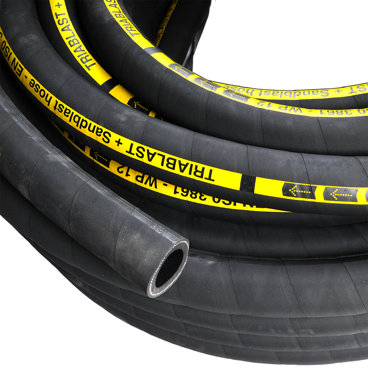 Sandblæsningsslange, TriaBlast, særdeles slid- og vejrbestandig