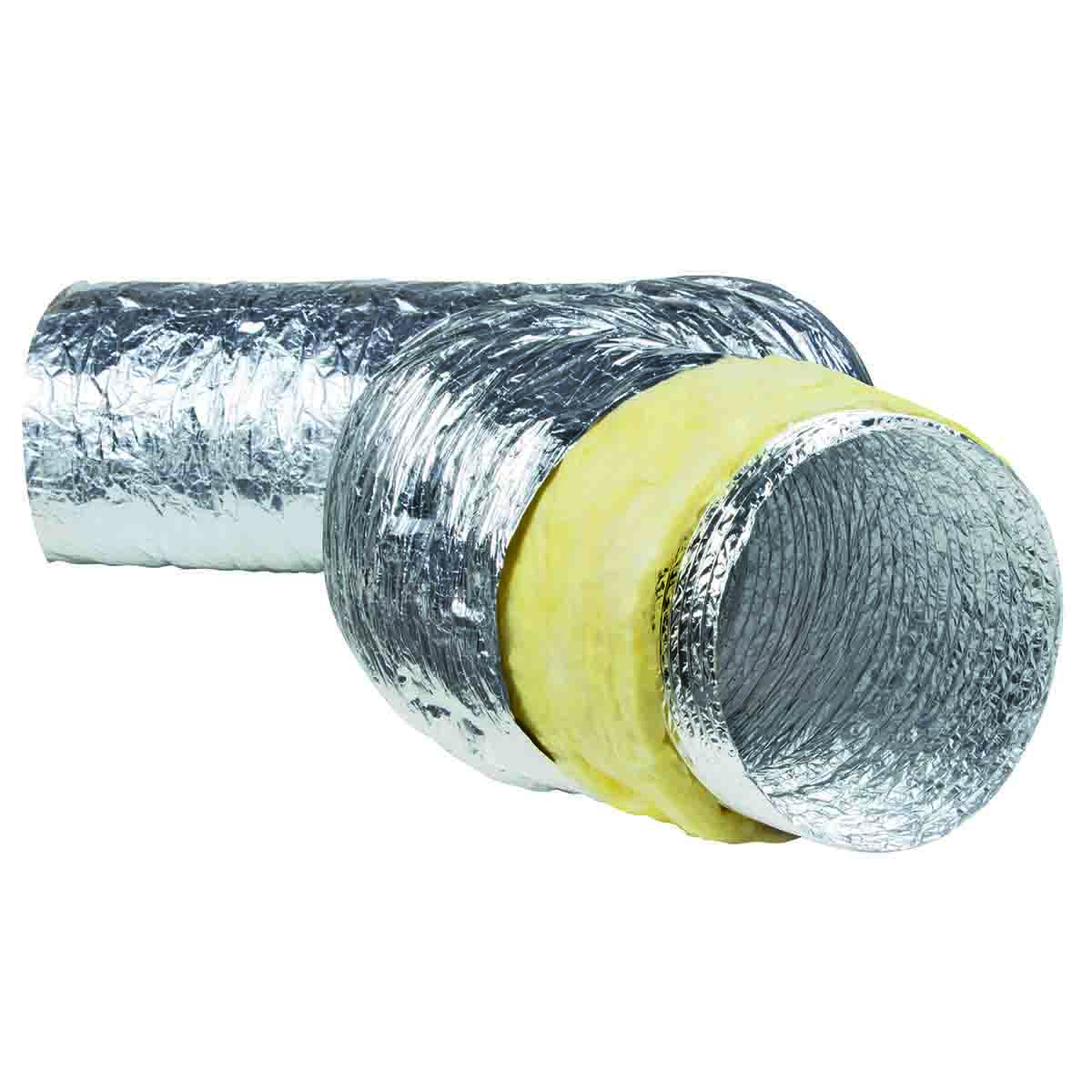 Ventilationsslange, TRIAVENT SONO - Alu med 25 mm isolering